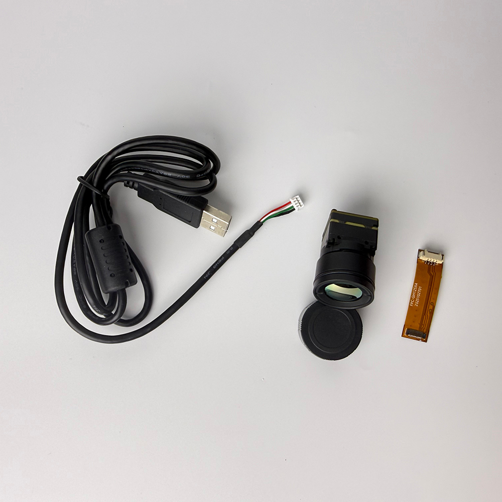 Thermal Imager Drone Gimbal - โมดูลกล้องถ่ายภาพความร้อน สำหรับวัดอุณหภูมิ CVBS/USB UVC ไมโครโบโลมิเตอร์ VOx
