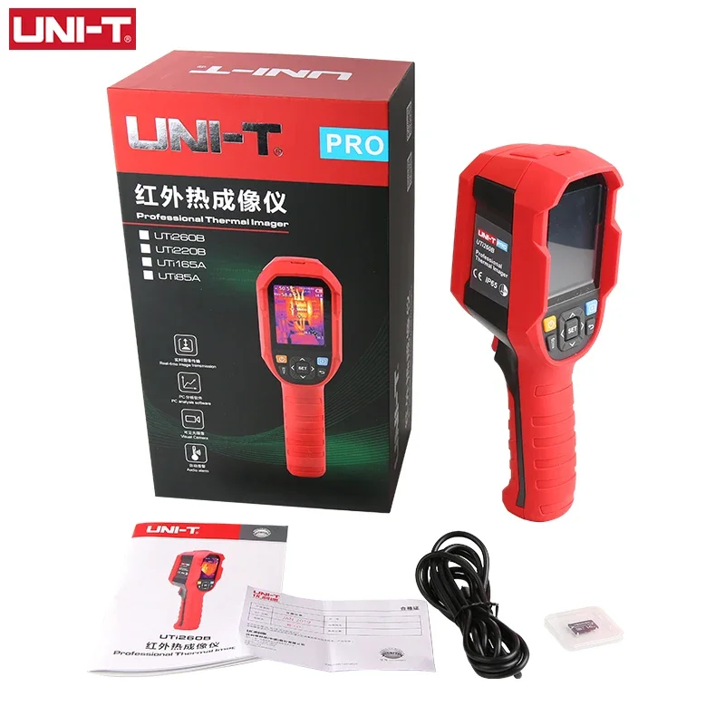 Thermal Imaging Camera 256X192 - กล้องถ่ายภาพความร้อนอินฟราเรด UNI-T ความละเอียด 256x192 พิกเซล สำหรับงานก่อสร้าง