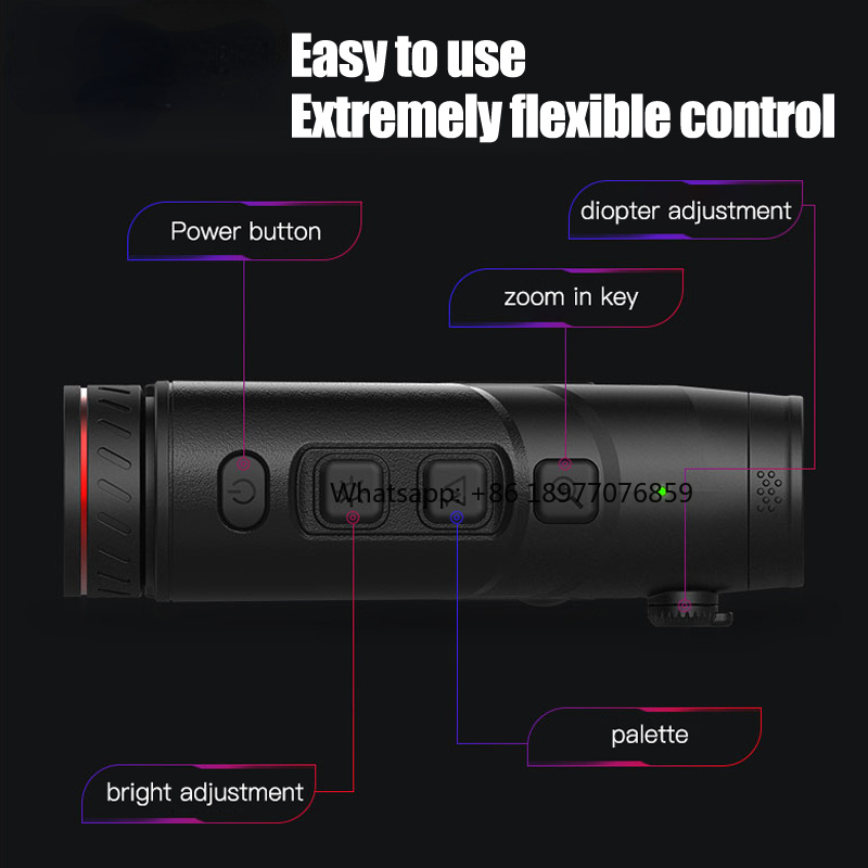 TD210 กล้องส่องทางไกลแบบตาเดีย - Thermal Scope Night Vision Monocular บทวิจารณ์และราคา