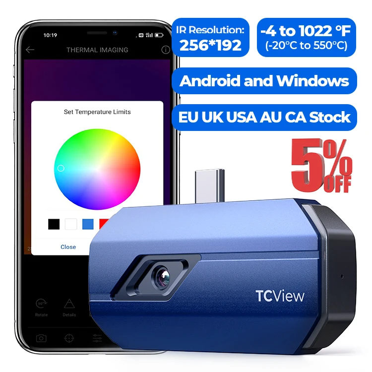 กล้องถ่ายภาพความร้อนอินฟราเรด  - Topdon Tc001 Thermal Camera บทวิจารณ์และราคา