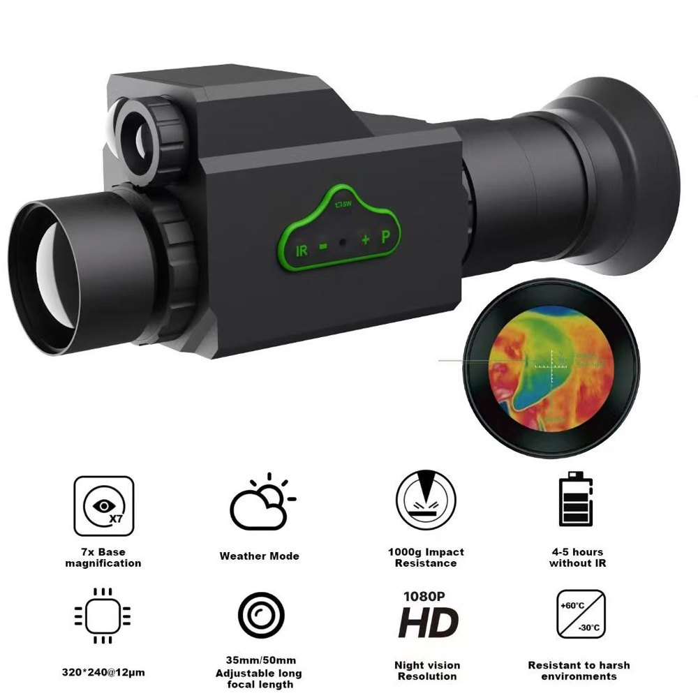 กล้องโทรทรรศน์แบบสวมศีรษะรุ่น  - Hunting Thermal Imaging Scope บทวิจารณ์และราคา