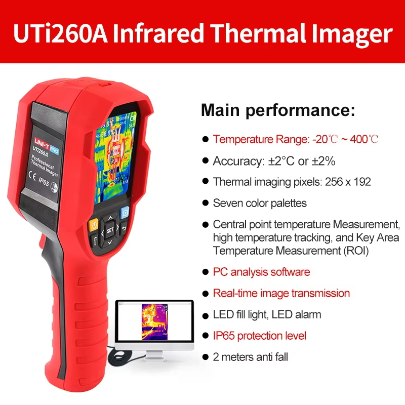 กล้องถ่ายภาพความร้อนอินฟราเรด  - Thermal Imaging Camera 256X192 บทวิจารณ์และราคา